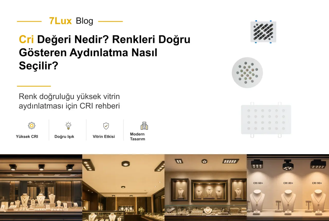 CRI Değeri Nedir? Renkleri Doğru Gösteren Aydınlatma Nasıl Seçilir?