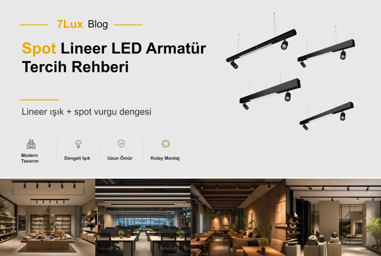 Spot Lineer LED Armatür Tercih Rehberi