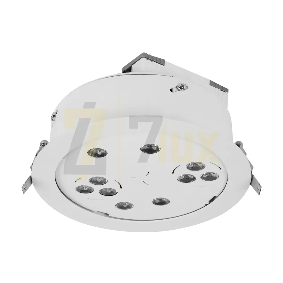 Motorlu Kuyumcu Armatürü Yuvarlak 260Ø 15W