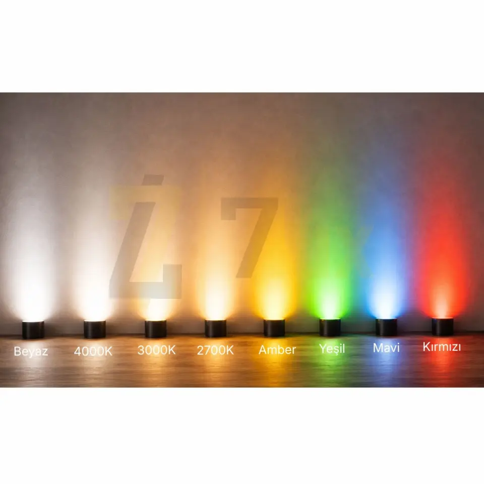 Wallwasher 100 cm Aydinlatma 36W Sıva Üstü Led Volvoşır