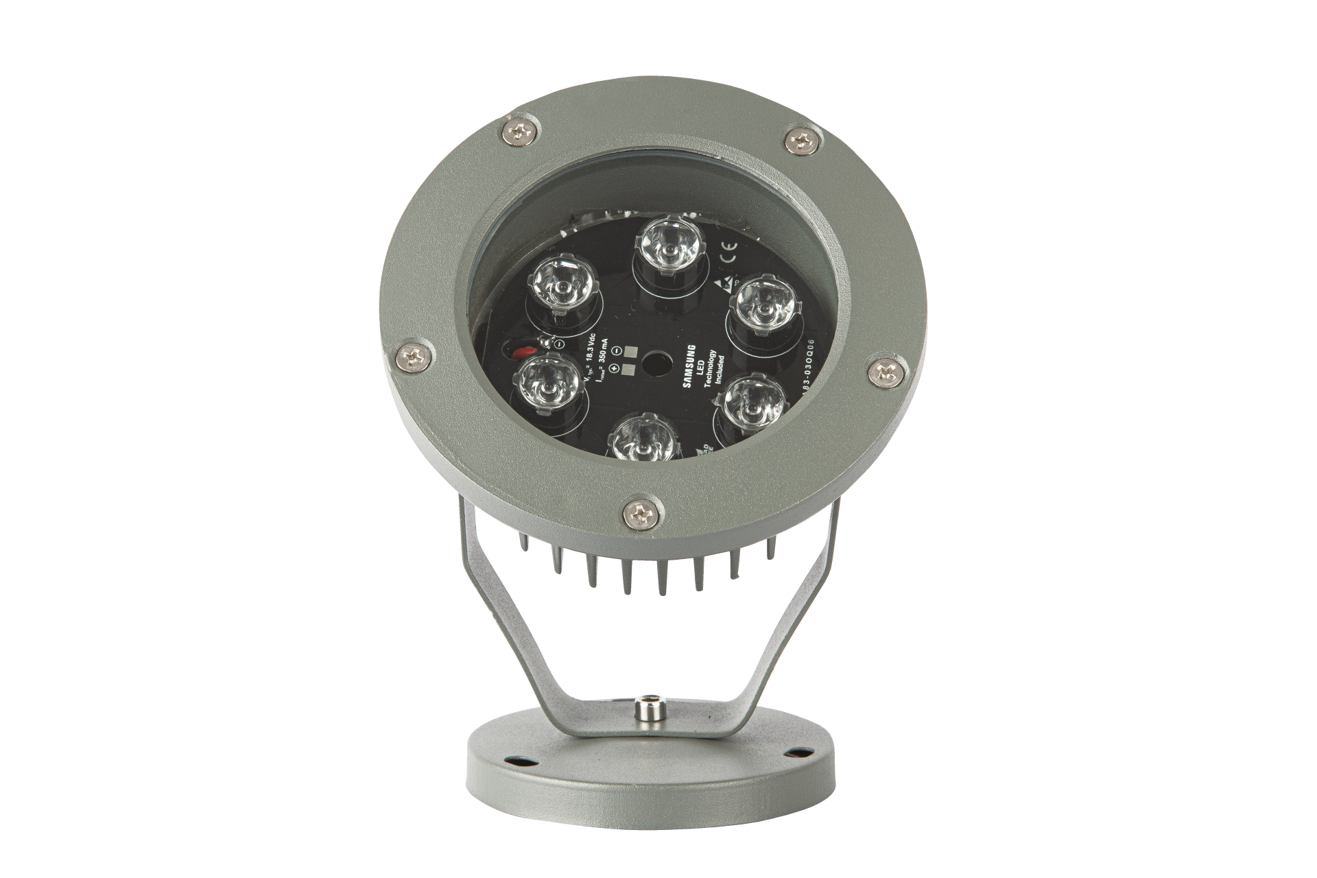 6W Bahçe Cephe Armatürü IP65 24V & 220V Pirinç Ventil