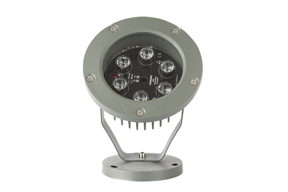 6W Bahçe Cephe Armatürü IP65 24V & 220V Pirinç Ventil