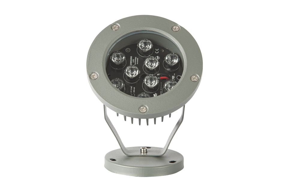 9W Bahçe Cephe Armatürü IP65 12V & 220V Pirinç Ventil