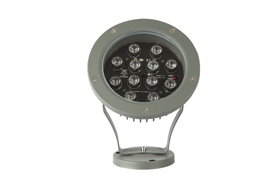 12W Bahçe Cephe Armatürü IP65 220V Pirinç Ventil