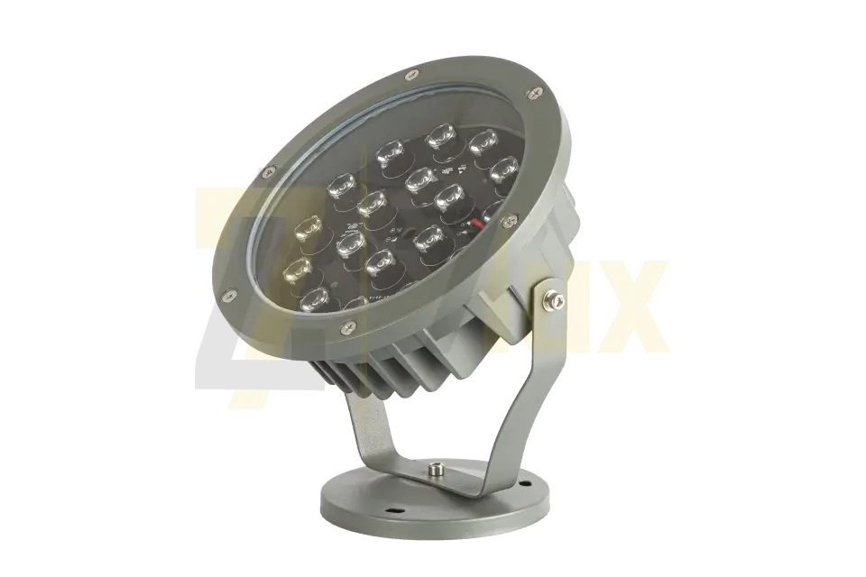 18W Bahçe Cephe Armatürü IP65 24V & 220V Pirinç Ventil