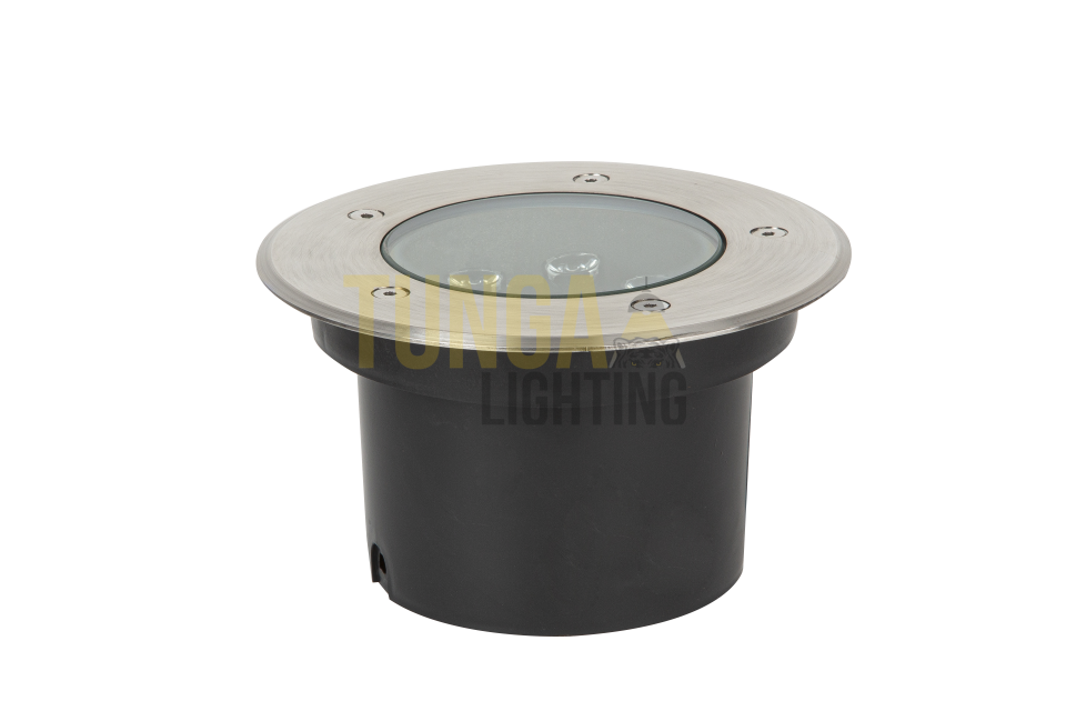 6W Zemin Gömme Kasa IP65 Yuvarlak 220V