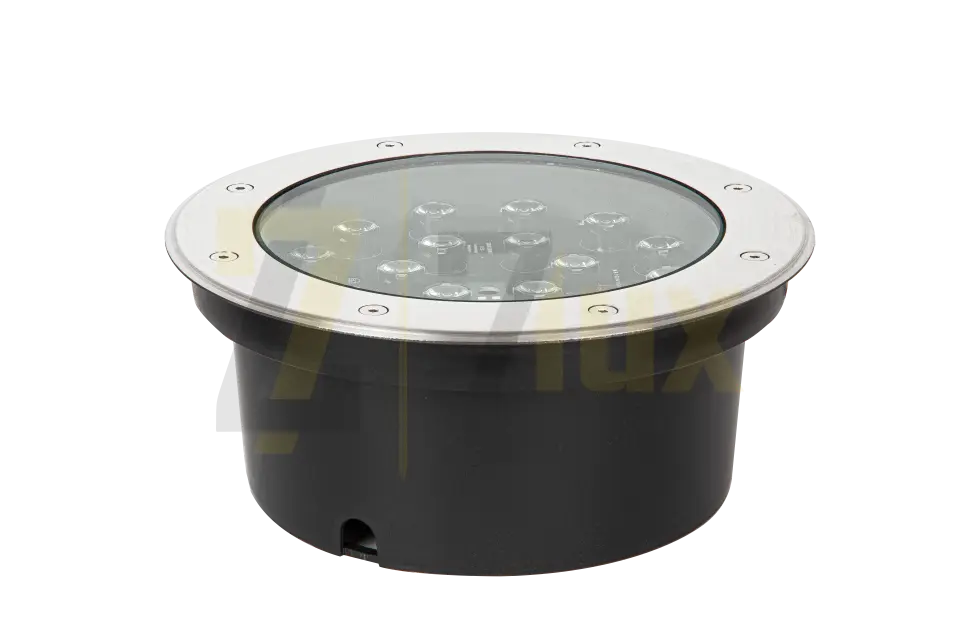 18W Zemin Gömme Kasa Yuvarlak IP65 220V