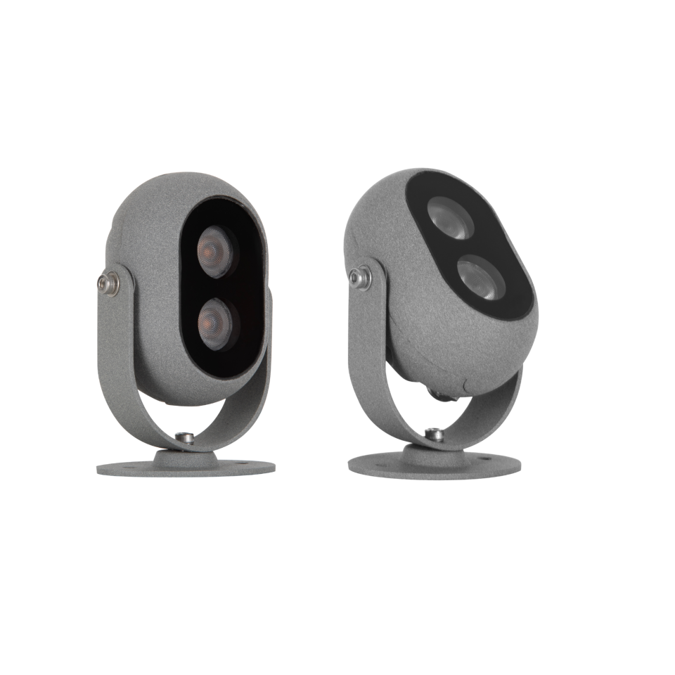 2W Bahçe Aydınlatma Armatürü IP65/IP67 Lensli U Braket
