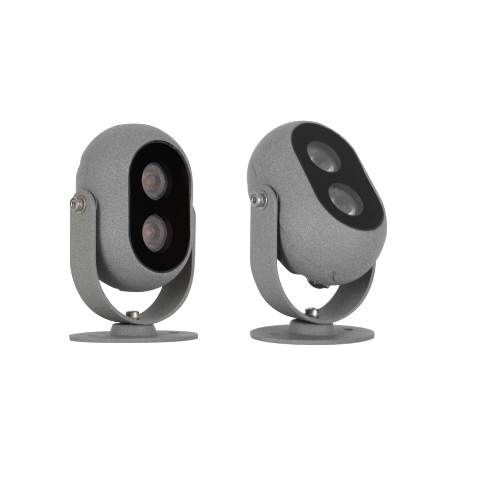 2W Bahçe Aydınlatma Armatürü IP65/IP67 Lensli U Braket