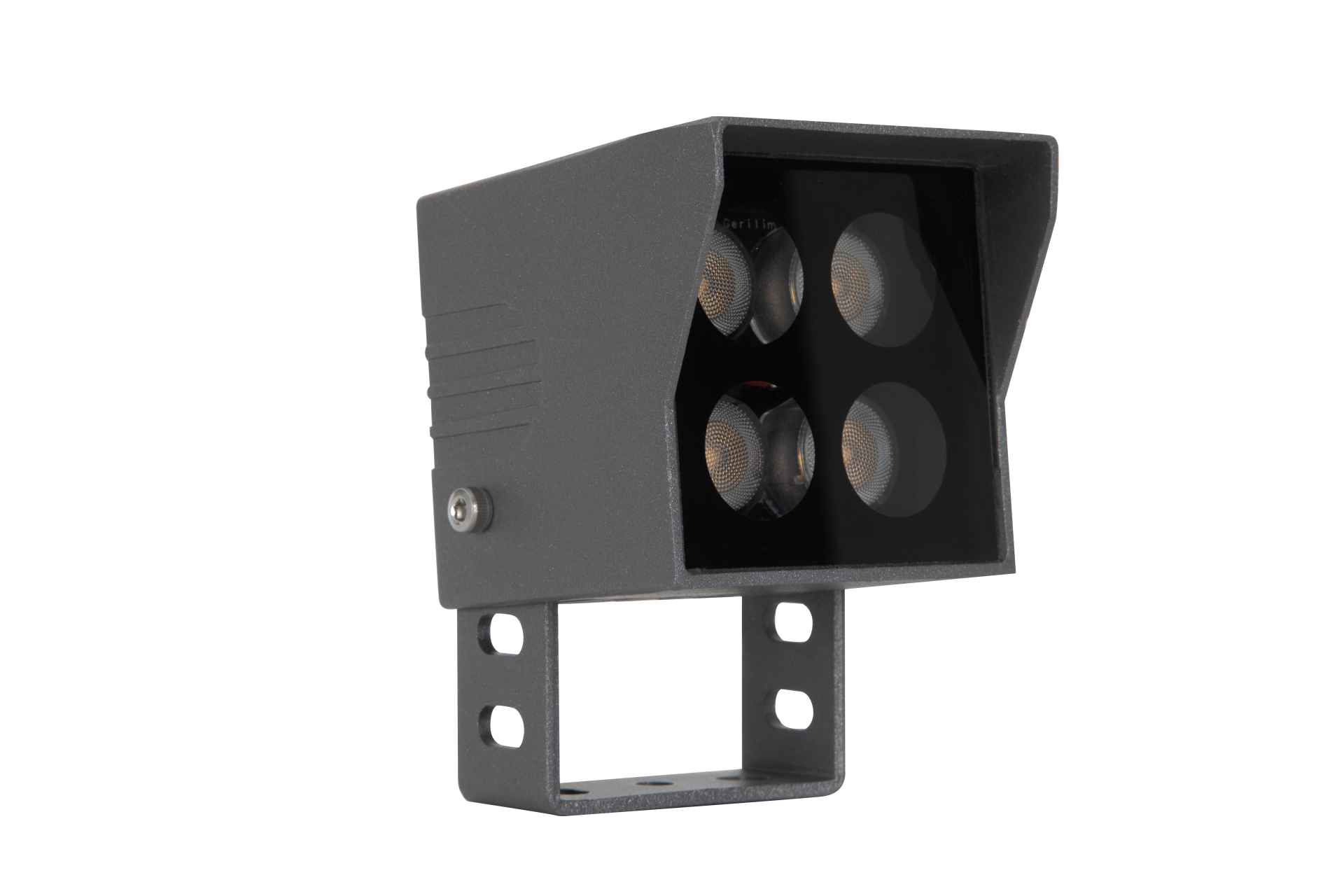 7W Siperlikli Bahçe Aydınlatma Spotu IP65 4 LED U Braket
