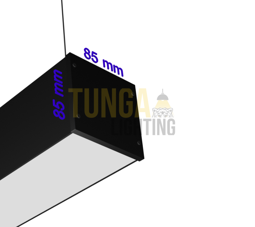 Lineer LED Armatür Sarkıt 42W/M 85x85 Kasa