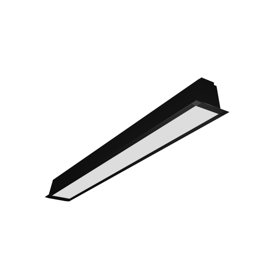 Sıva Altı Lineer Led Armatür 30W/M 72x42x51 Kasa