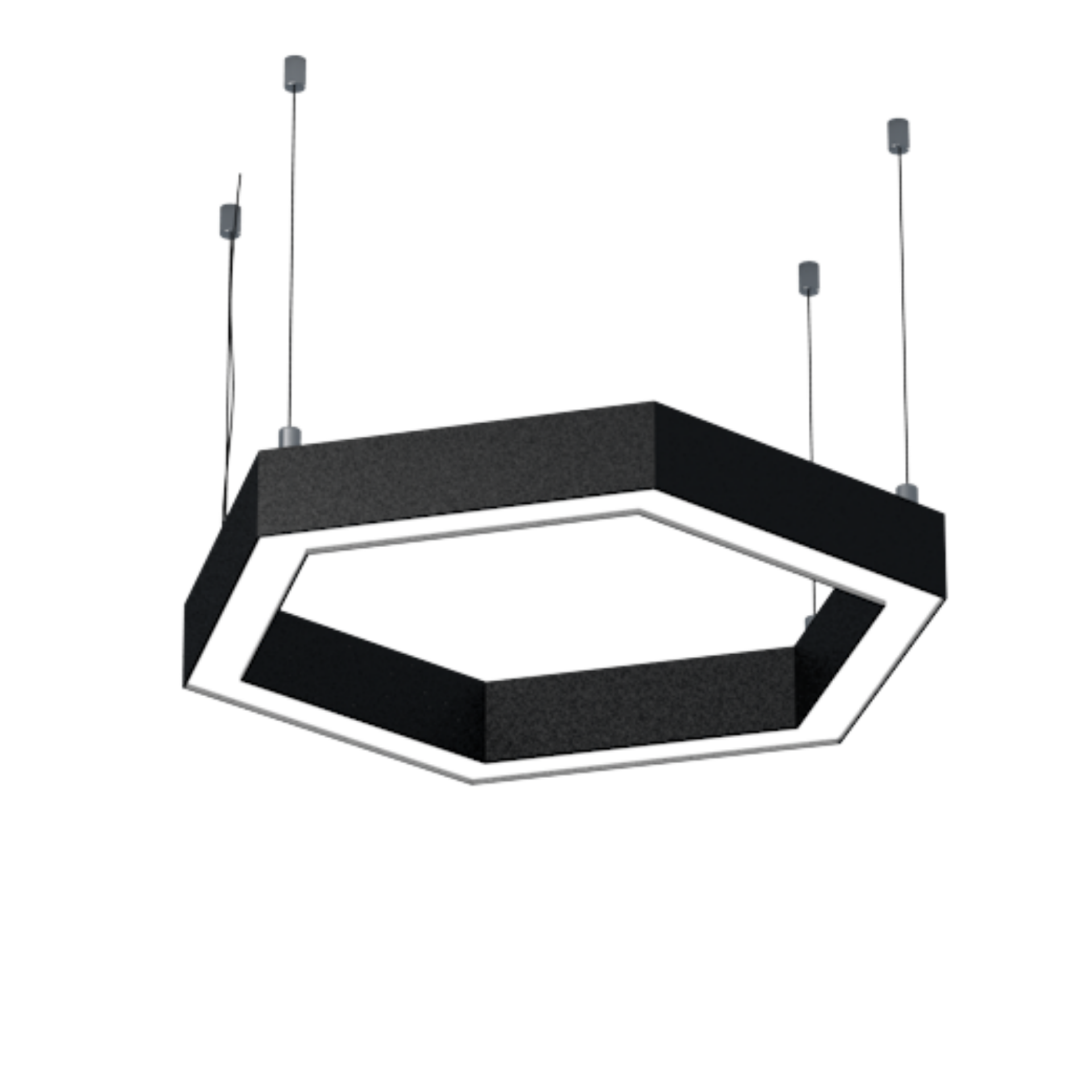 Altıgen Lineer Aydınlatma 50x80 Kasa