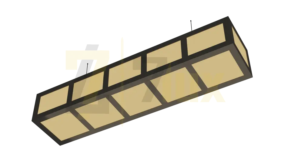 Grid Lineer Aydınlatma Short Eskitme 15-150 cm
