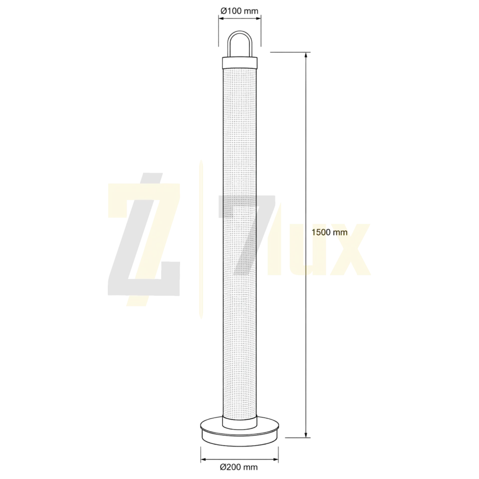 Kumaş Lambader LED Aydınlatma 40W